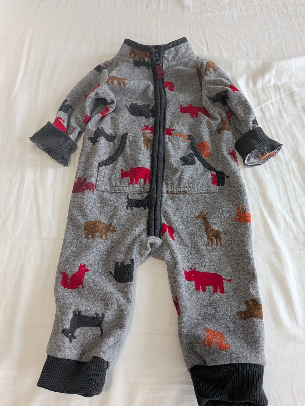 Carter's Fleece Sleeper Size 6-9 Months